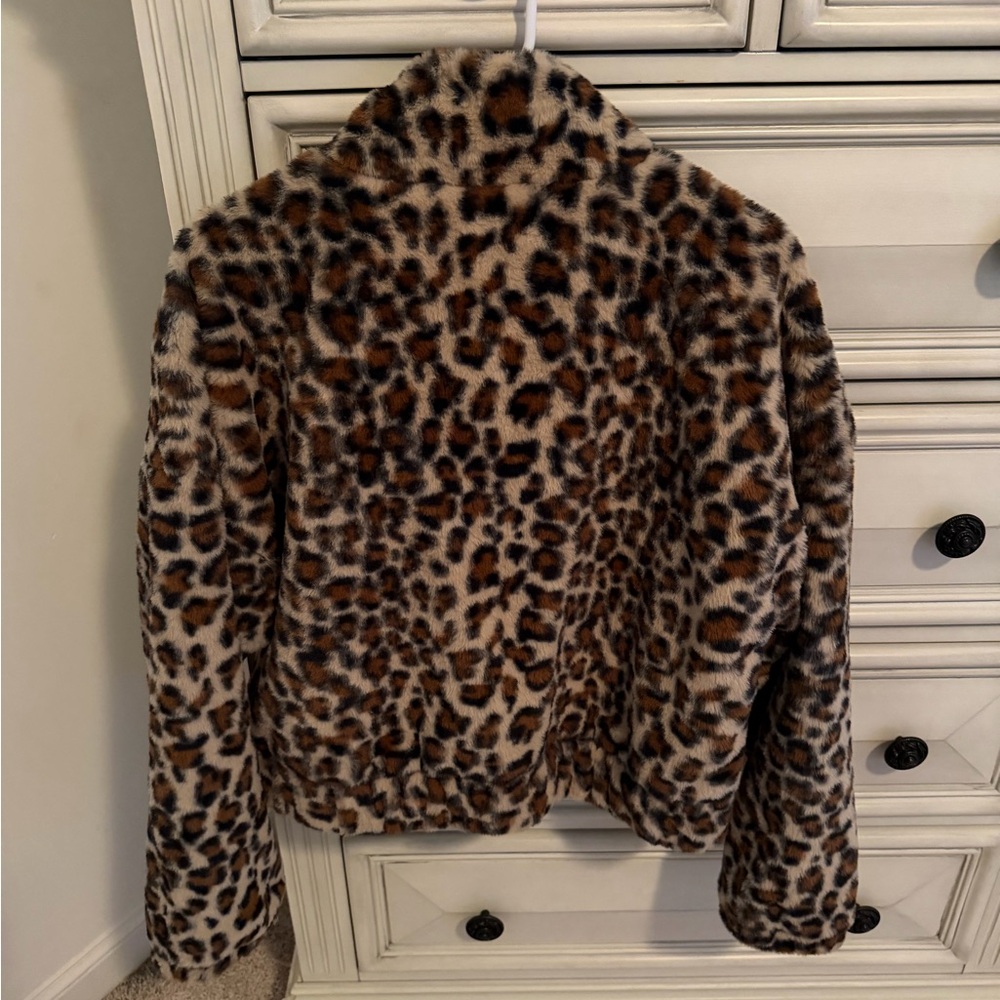 Ci Sono Leopard Print Jacket - image 3